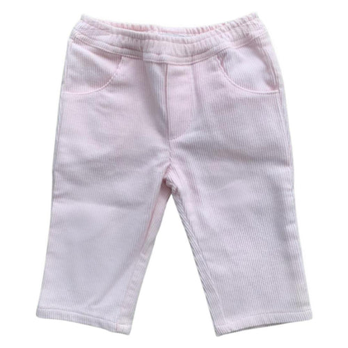 Pale Pink Cotton Corduroy Trousers