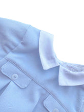 Load image into Gallery viewer, Boys Blue Corduroy Romper - Char-le-maine | Luxury Baby &amp; Children's Wear