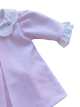 Load image into Gallery viewer, Girls Pink Dress Set with Embroidered Collar
