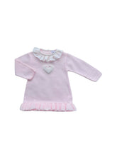 Load image into Gallery viewer, Girls Pink Knitted Dress