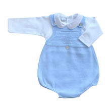 Load image into Gallery viewer, Baby blue Knit Shortie Set