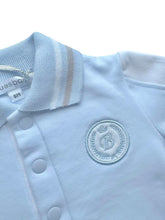 Load image into Gallery viewer, Boys Blue &amp; Cream Trouser set