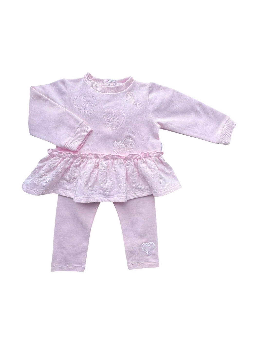 Girls Peplum Top & Leggings