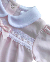 Load image into Gallery viewer, Pink Cotton Jersey Baby Dress