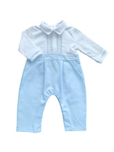 Load image into Gallery viewer, Pale Blue Cotton Playsuit