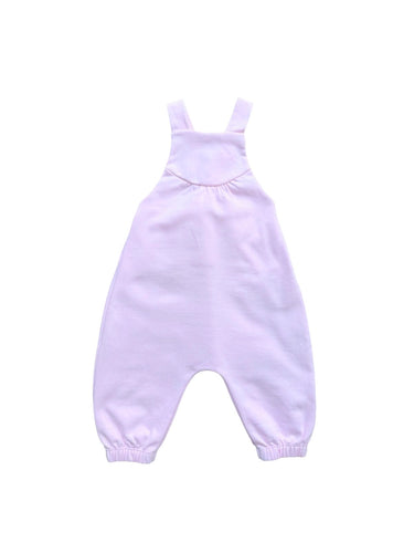 Girls Pink Dungaree