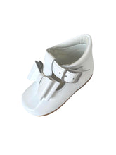 Load image into Gallery viewer, Girls White Patent T-Bar Shoe - Char-le-maine | Luxury Baby &amp; Children's Wear