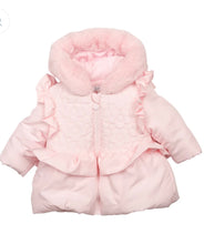 Load image into Gallery viewer, Girls Pink Padded Coat