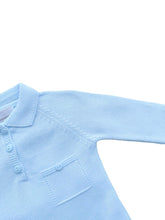 Load image into Gallery viewer, Boys Blue Knitted Trouser Set