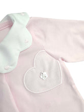 Load image into Gallery viewer, Girls Pink Cotton Babysuit