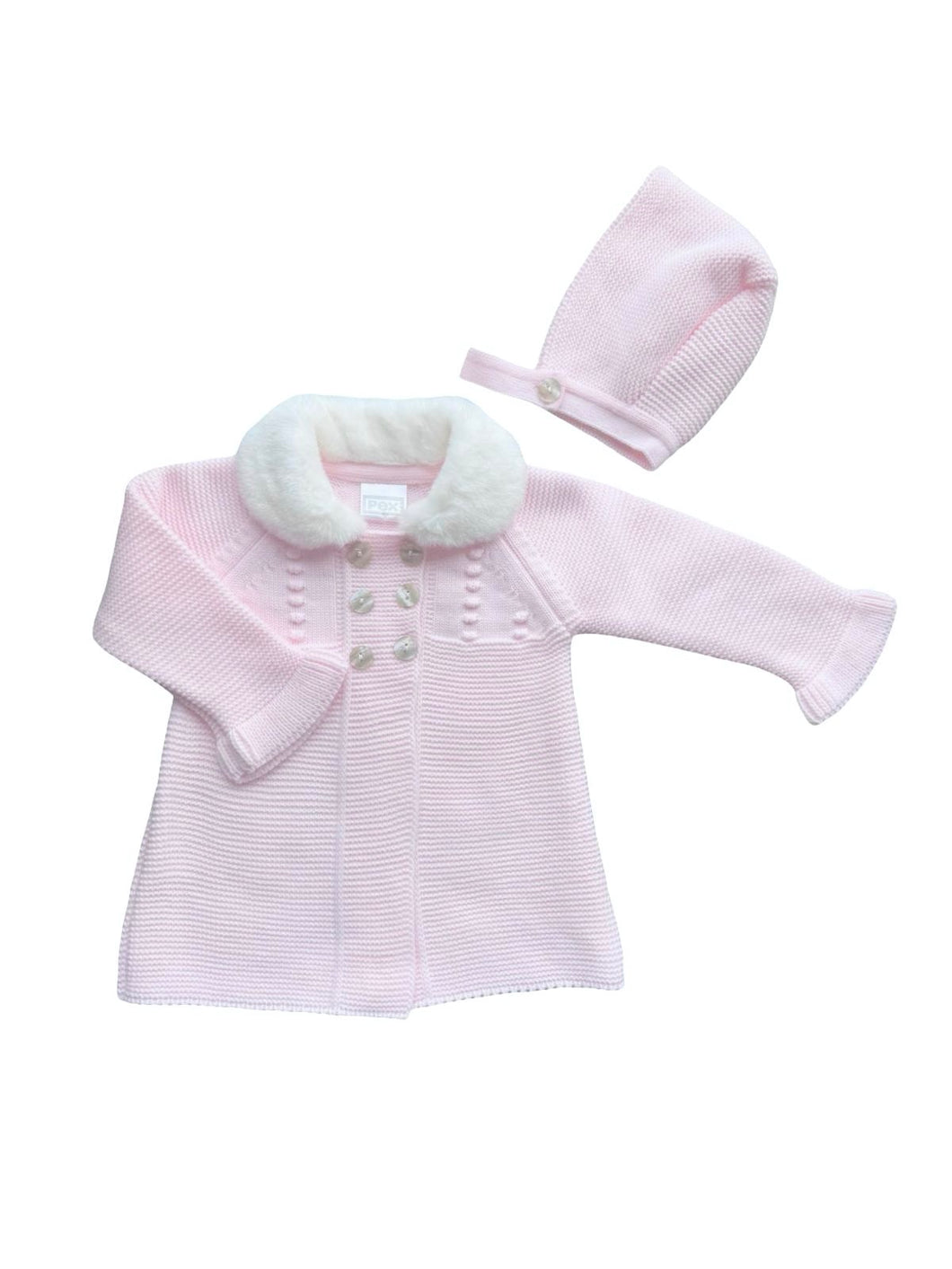 Girls Coat and  Hat Set