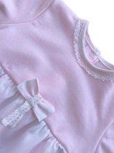 Load image into Gallery viewer, Girls Pink Checked Romper