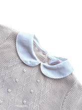 Load image into Gallery viewer, Beige Knit Trouser Set - Char-le-maine | Luxury Baby &amp; Children's Wear