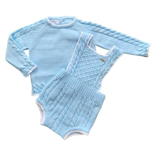 Knitted Jumper and Romper Set