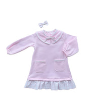 Load image into Gallery viewer, Girls Pink A-Line Dress