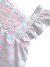 Load image into Gallery viewer, Girls Pink &amp; White Cotton Legging Set
