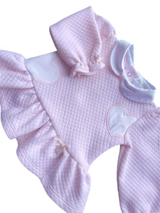 Girls Pink Legging Set