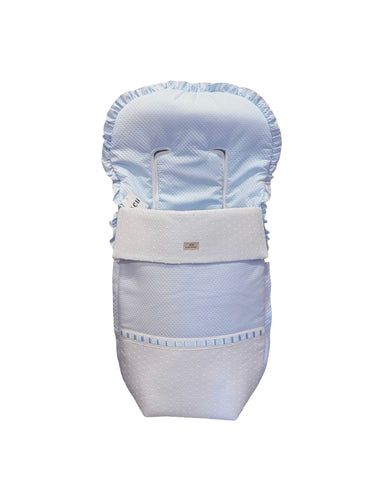 Blue Pram Footmuff