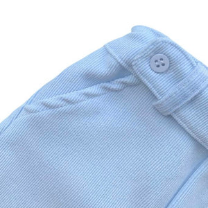 Pale Blue Top & Trouser Set