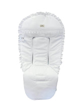 Load image into Gallery viewer, White Pique Pram Liner - Char-le-maine | Luxury Baby &amp; Children's Wear