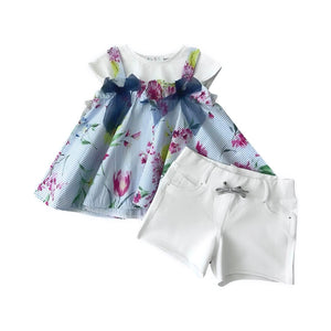 Girls Swing Top and Short Set - Char-le-maine | Luxury Baby & Children's Wear