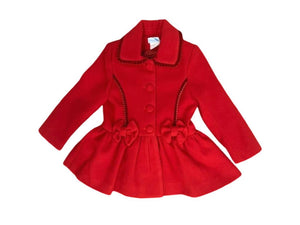 Girls Red Coat