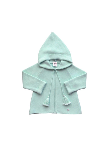 Boys cardigan with hood