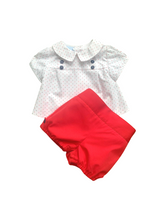 Load image into Gallery viewer, Boys sailor style short set - Char-le-maine | Luxury Baby &amp; Children&#39;s Wear