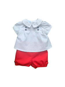 Boys sailor style short set - Char-le-maine | Luxury Baby & Children's Wear