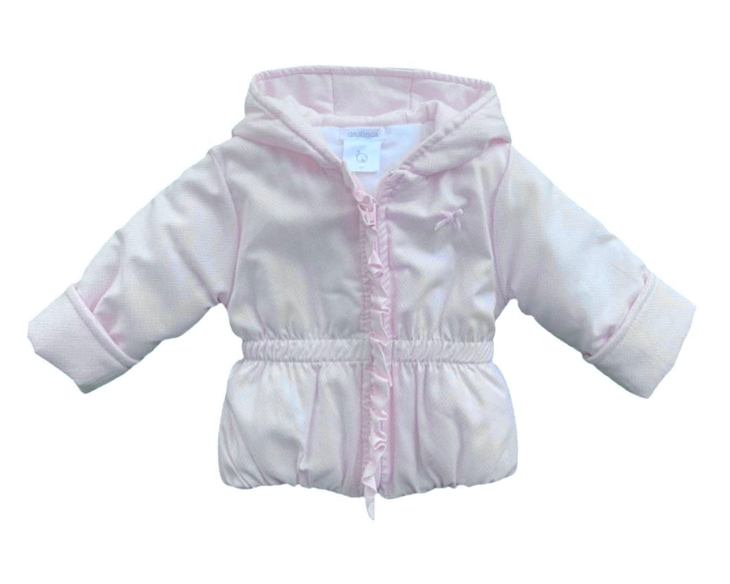 Pink Quilted Coat