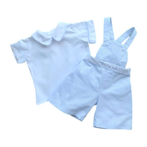 Boys Blue & White Set