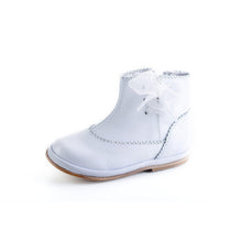 Load image into Gallery viewer, White Leather Boot - Char-Le-Maine