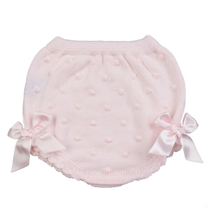 Pale Pink Knitted Bloomers
