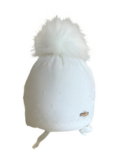 Load image into Gallery viewer, White knitted Hat