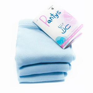 Cotton Plain Tights Sky Blue - Char-le-maine | Luxury Baby & Children's Wear