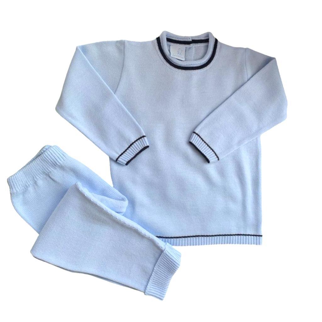 Boys Knitted 2-Piece Trouser Set