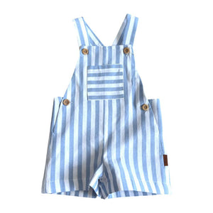 Boys Stripe dungarees