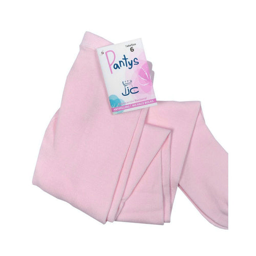 Cotton Plain Tights Pale Pink - Char-le-maine | Luxury Baby & Children's Wear