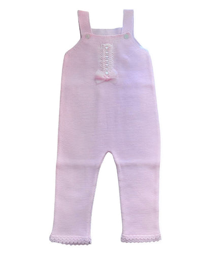 Girls Knitted  Dungaree