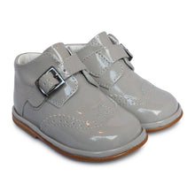 Load image into Gallery viewer, Chico Boys patent grey boots - Char-le-maine | Luxury Baby &amp; Children&#39;s Wear