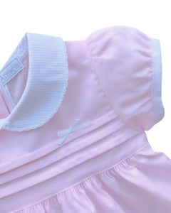 Girls Pink Dress & Pant Set