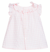 Load image into Gallery viewer, Girls gingham dress &amp; bloomer