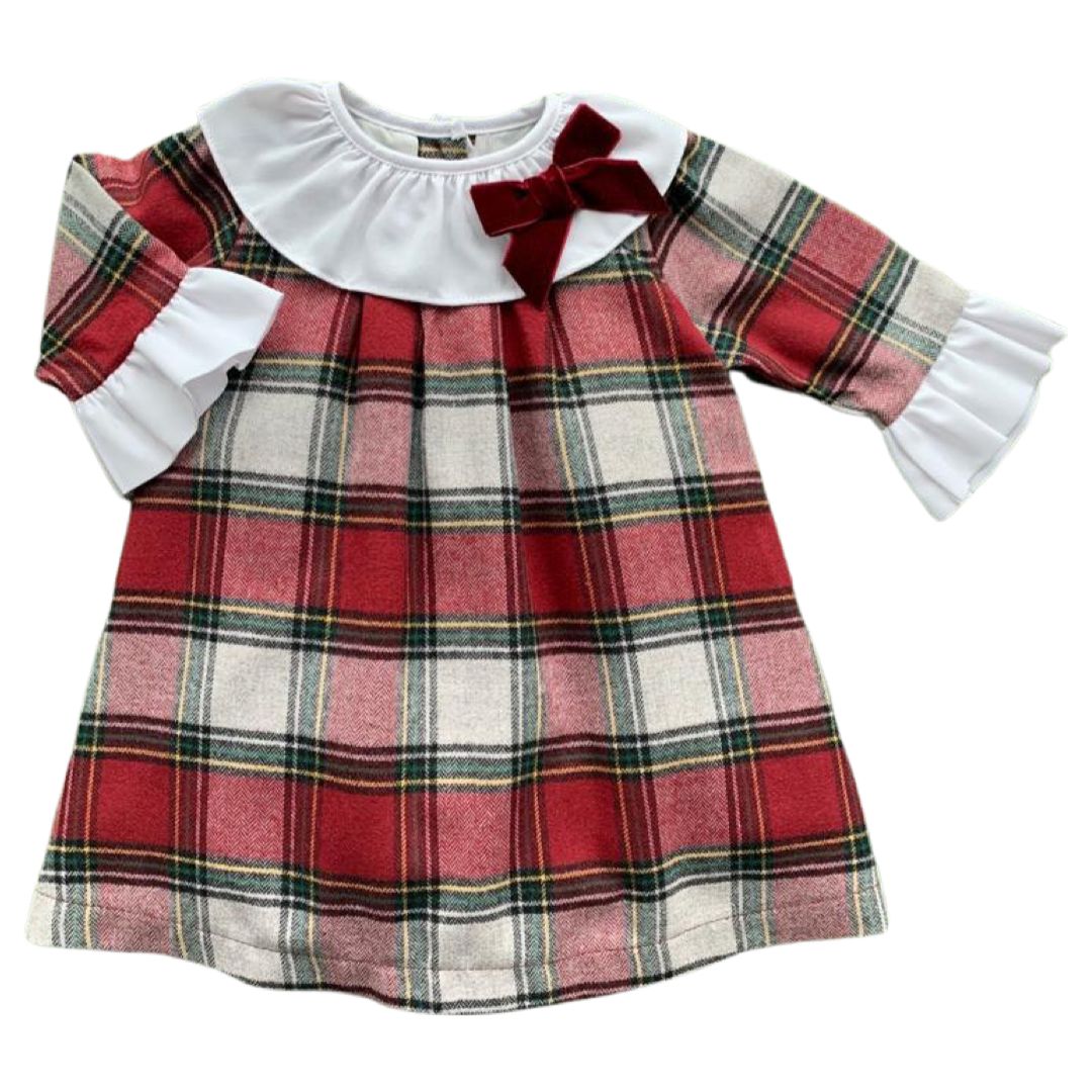 Girls Tartan Dress – Char-le-maine