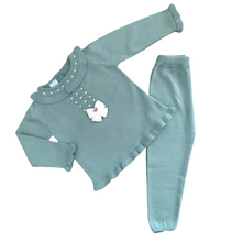 Load image into Gallery viewer, Girls Knitted Trouser Set
