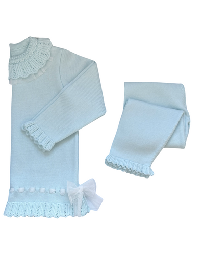 Girls Knitted Trouser Set