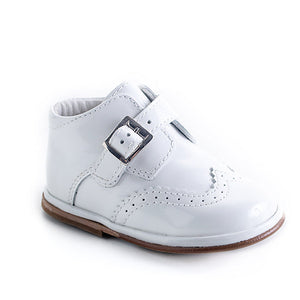 Chico White Patent Boot - Char-le-maine | Luxury Baby & Children's Wear
