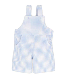 Blue and White Dungaree Set