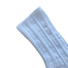Load image into Gallery viewer, 2 Pack Baby Socks White &amp; Blue