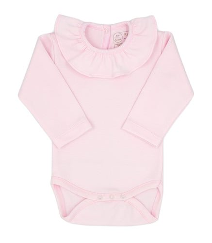 Pink Frill Bodysuit