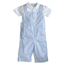 Load image into Gallery viewer, Peter Rabbit Striped Dungarees